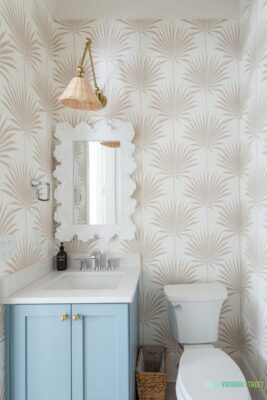 Coastal Bathroom Wallpaper – Life On Virginia Avenue