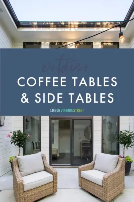 Outdoors Espresso Tables & Aspect Tables